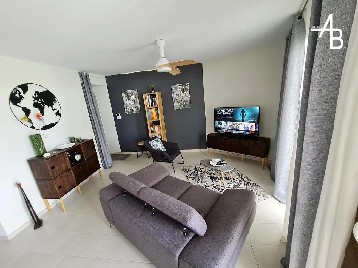 Daire Les Terrasses De La Plage Ab2 Pour Les Couples Les Trois-Ilets Martinik