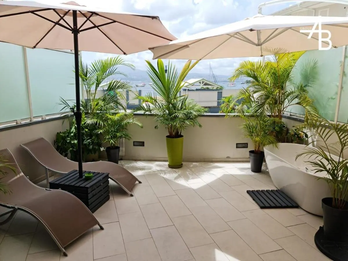 아파트 Les Terrasses De La Plage Ab2 Pour Les Couples 레트루아질레